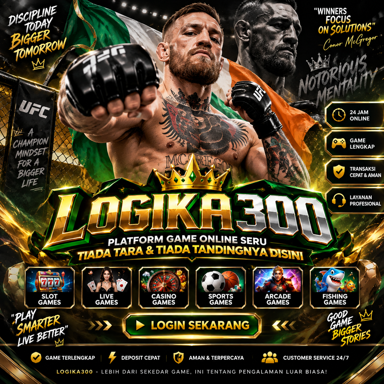 LOGIKA300 - Platform Game Online Seru Tiada Tara & Tiada Tandingnya Disini by Akau